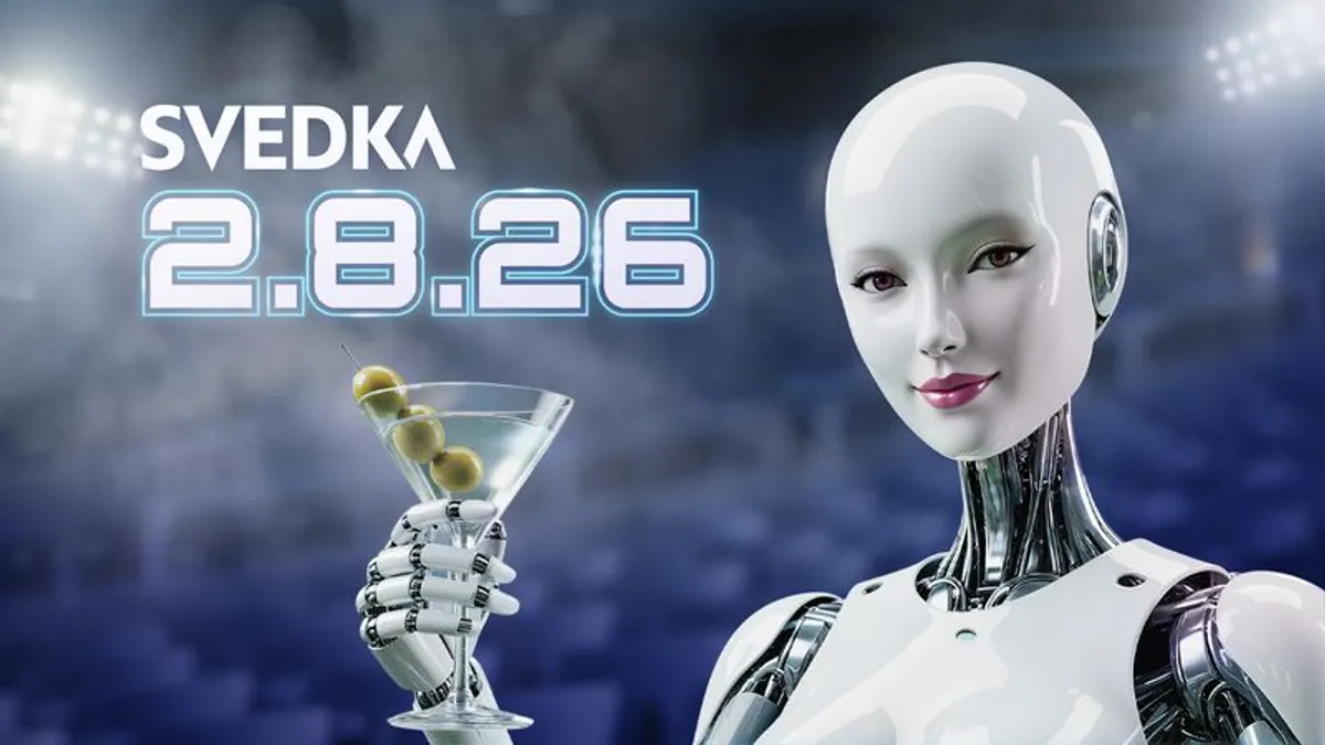 Svedka's 2026 Super Bowl imagery