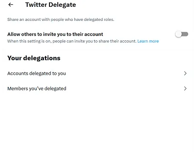 Twitter Delegates