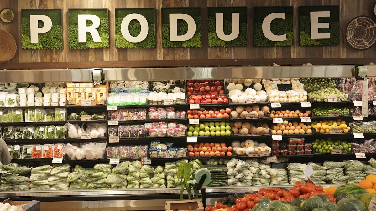 Interior of Island Pacific Supermarket