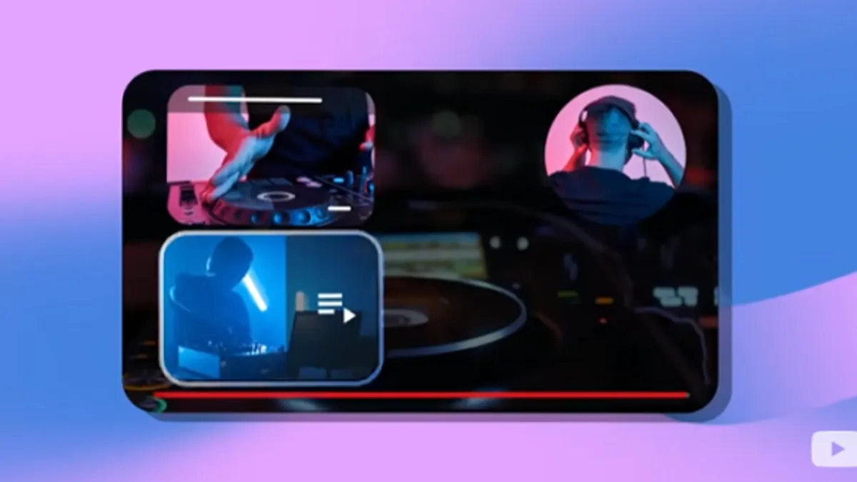 YouTube end screen example