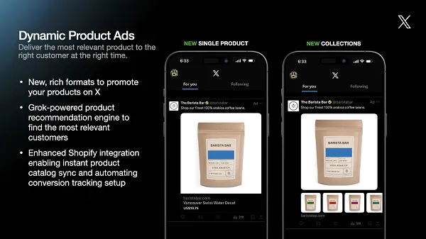 X ads update