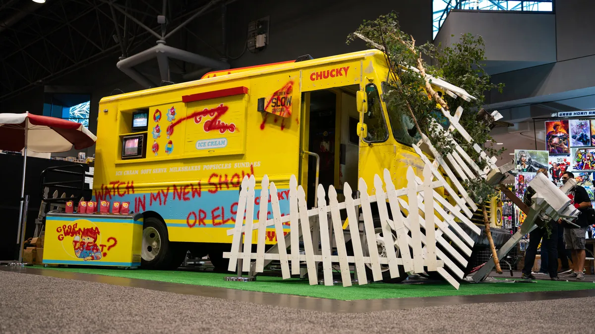 "Chucky's I Scream Truck" at New York Comic Con