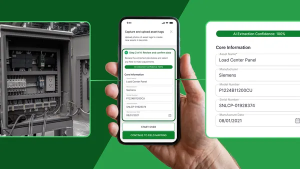 A mockup of the Limble Asset tag tool.