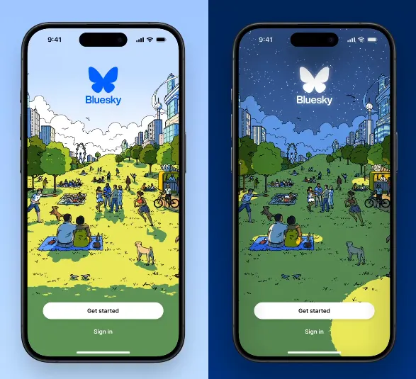 Bluesky load screens