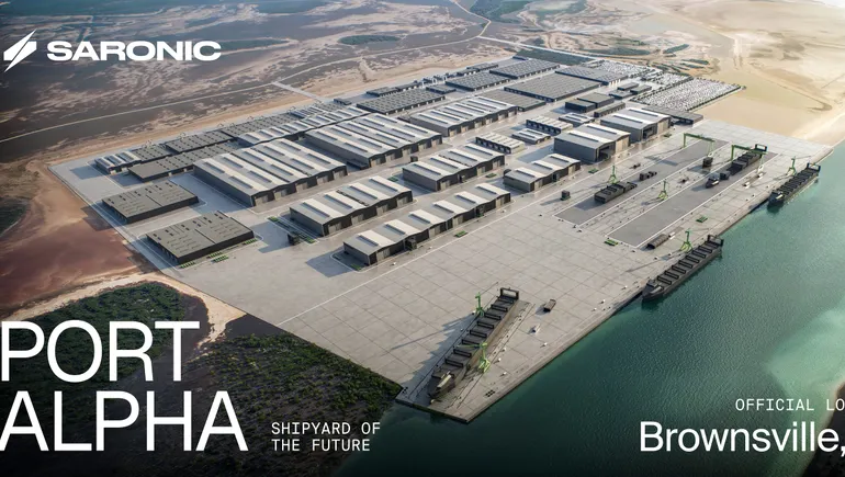 Saronic Technologies picks Texas for $3.2B autonomous shipyard