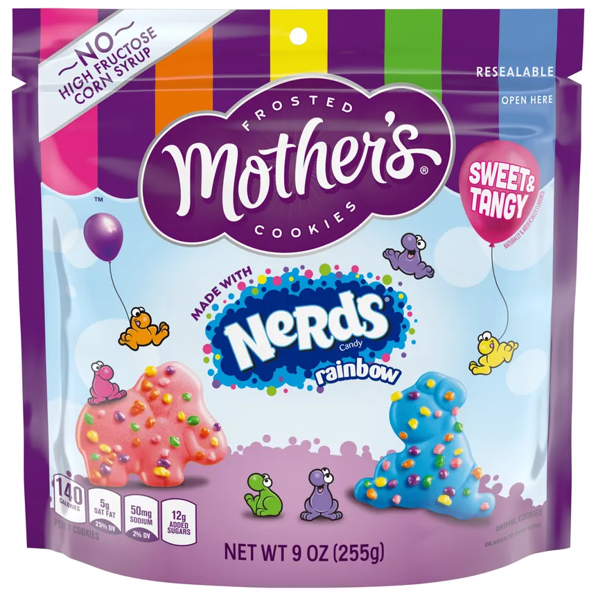 Mother's x NERDS Sweet &amp; Tangy Frosted Cookies