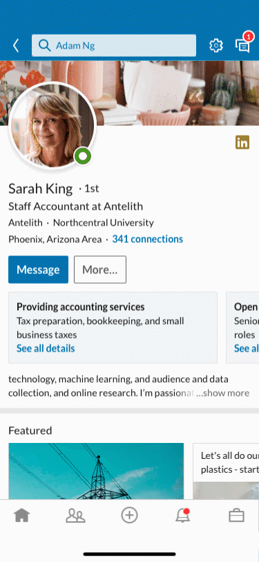 LinkedIn Featured