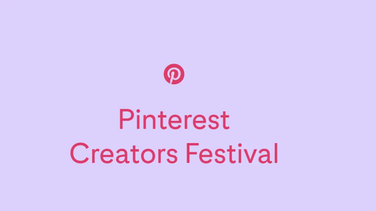 Pinterest Creator Festival