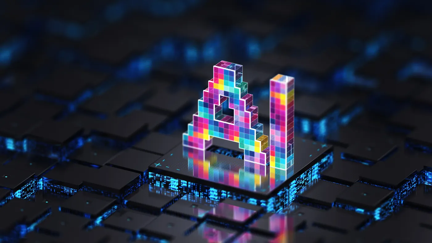 AI Chip technology concept.