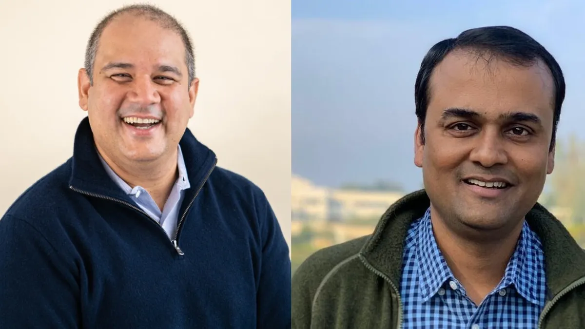 An image of Prabir Adarkar and Ravi Inukonda from DoorDash