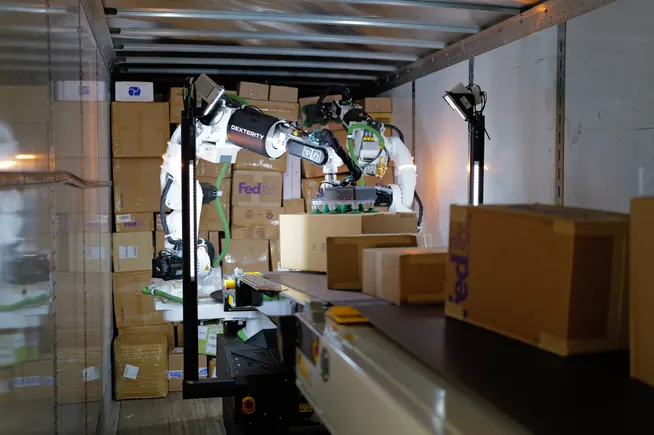 FedEx, Amazon pursue expanded use of robotic arms