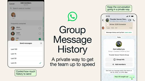 WhatsApp group chat catch up