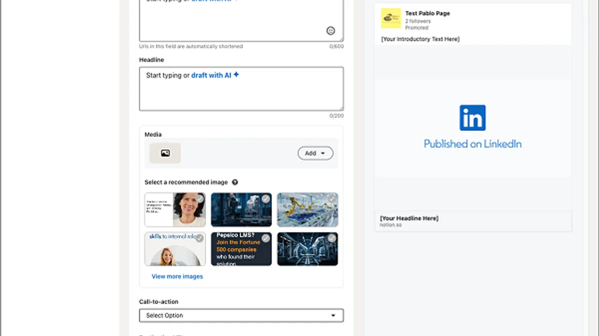 LinkedIn Draft with AI