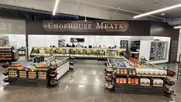 Hy-Vee store in Tea, South Dakota's, meat department