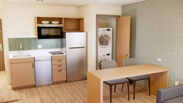 A view of the new prototype for Choice Hotel's Everhome Suites extended stay brand.