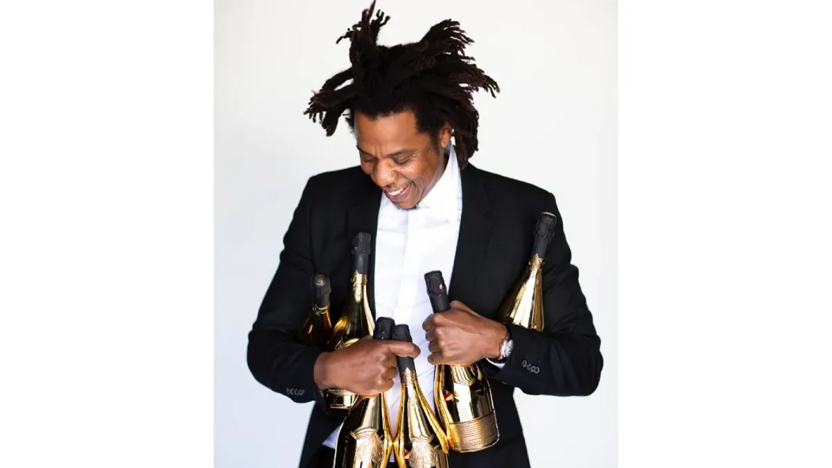 Moet Hennessy bought a 50% stake in Jay-Z's premium Champagne company Armand de Brignac in February 2021.