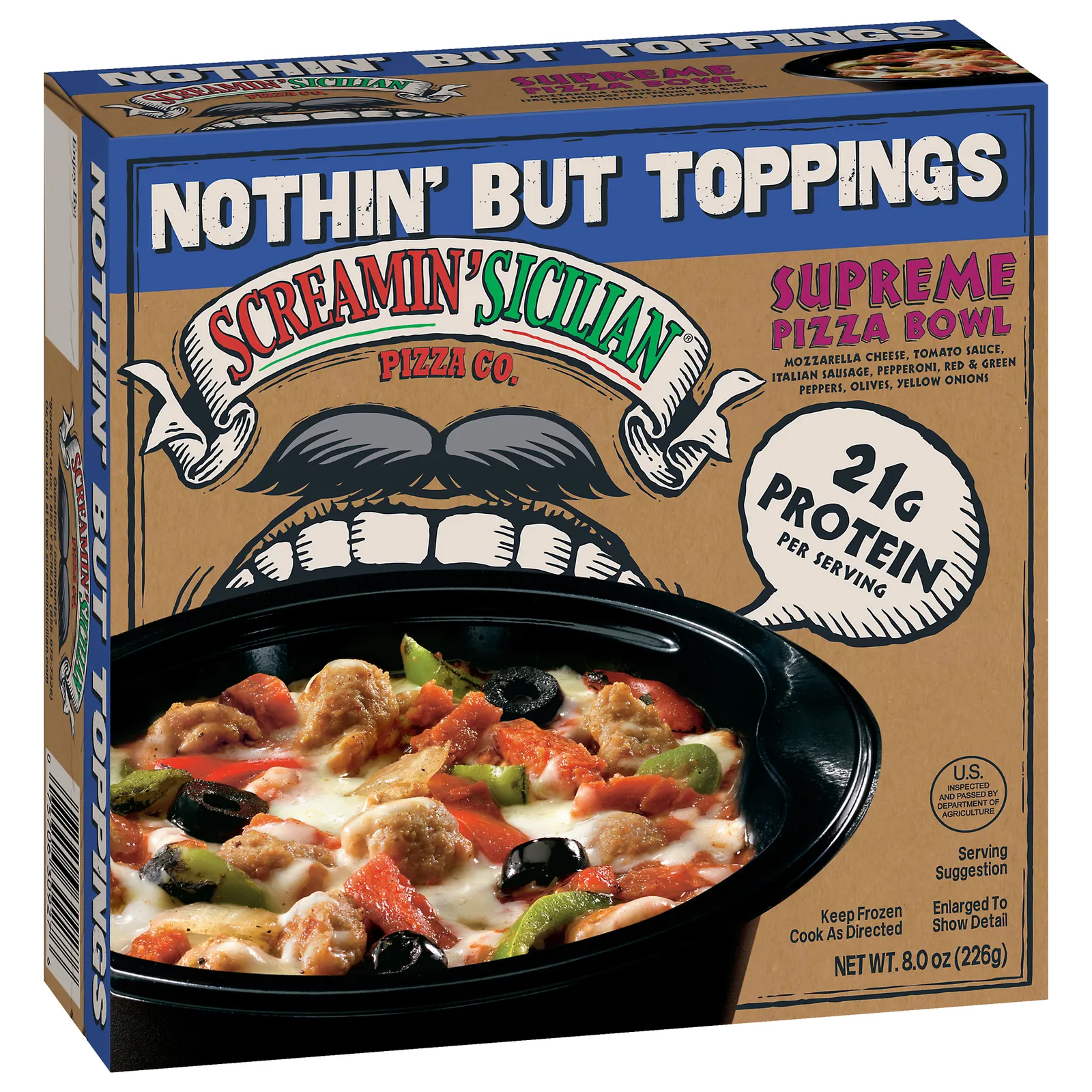 Palermo Villa&#x27;s new Nothin’ But Toppings Pizza Bowls.