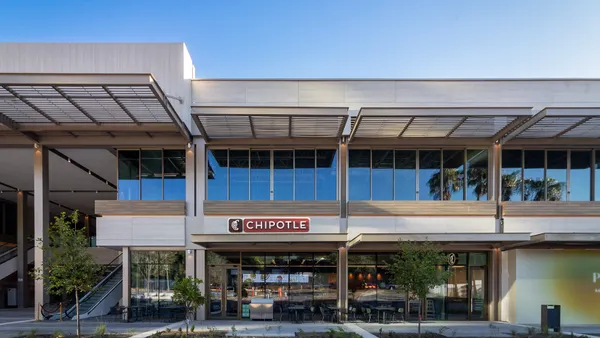 Chipotle's first unit located in Mexico.