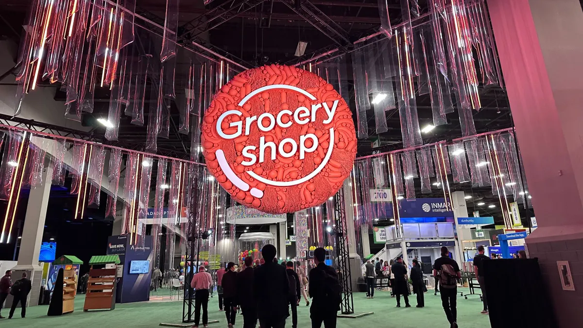Exhibit hall entrance at Groceryshop in Las Vegas, September 2025