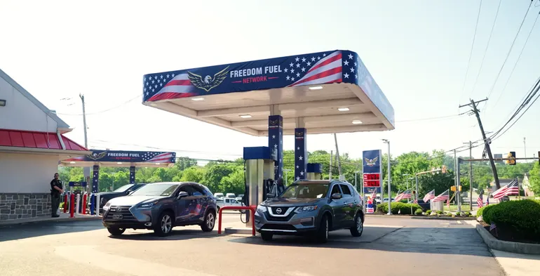 Trump-promoted c-store chain debuts with discounted fuel