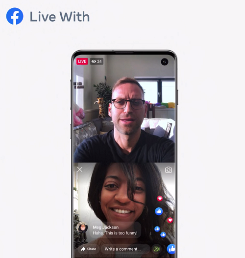Facebook Live guests