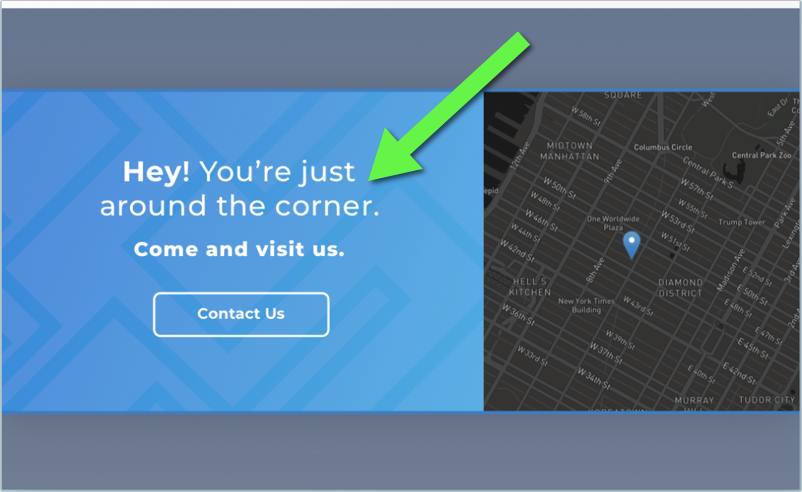 Personalized CTA