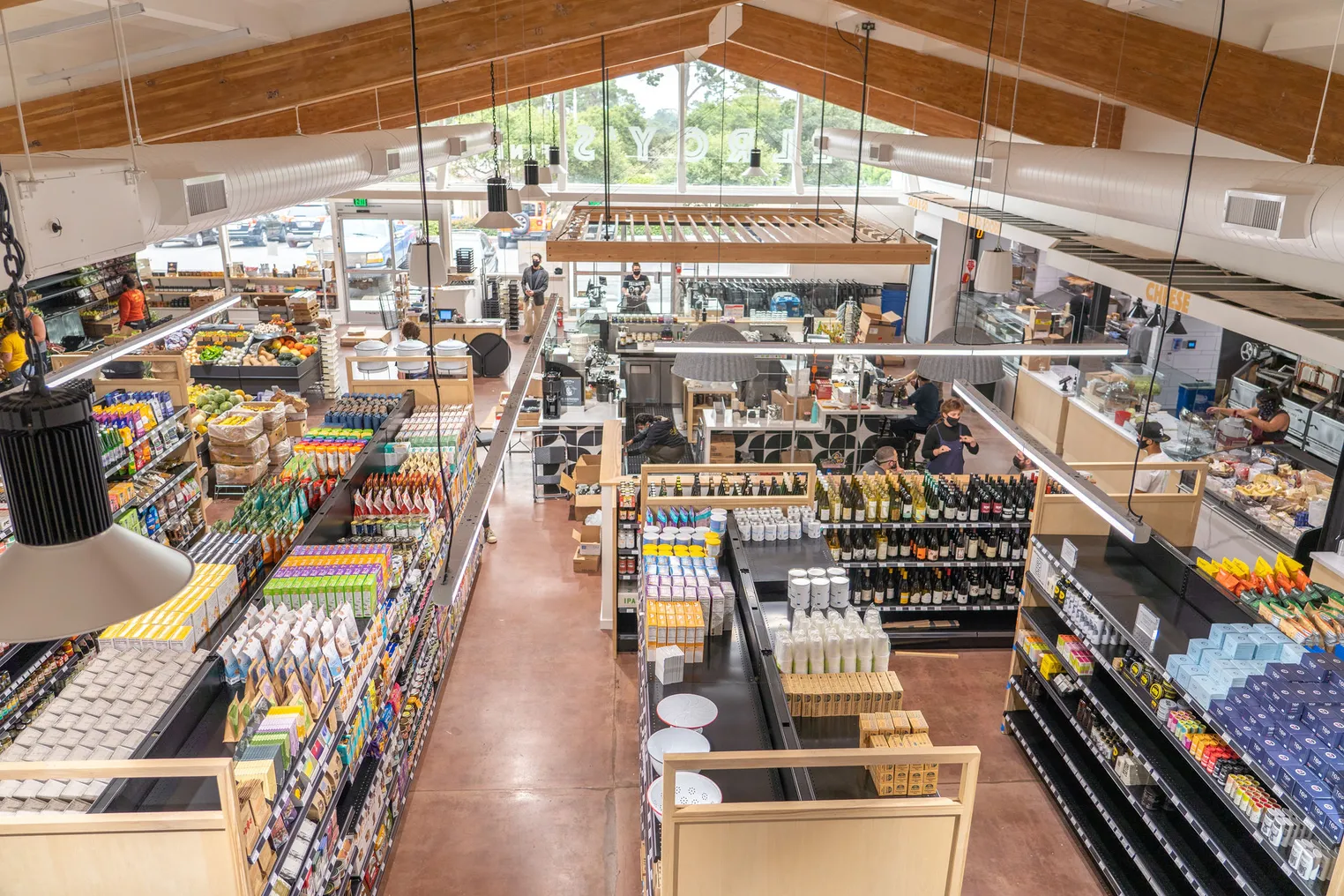 Interior of Elroy's Fine Foods