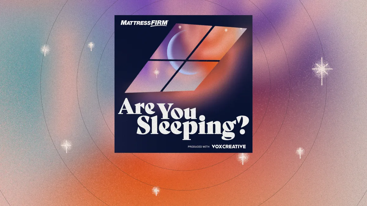 Mattress Firm's new podcast cover art