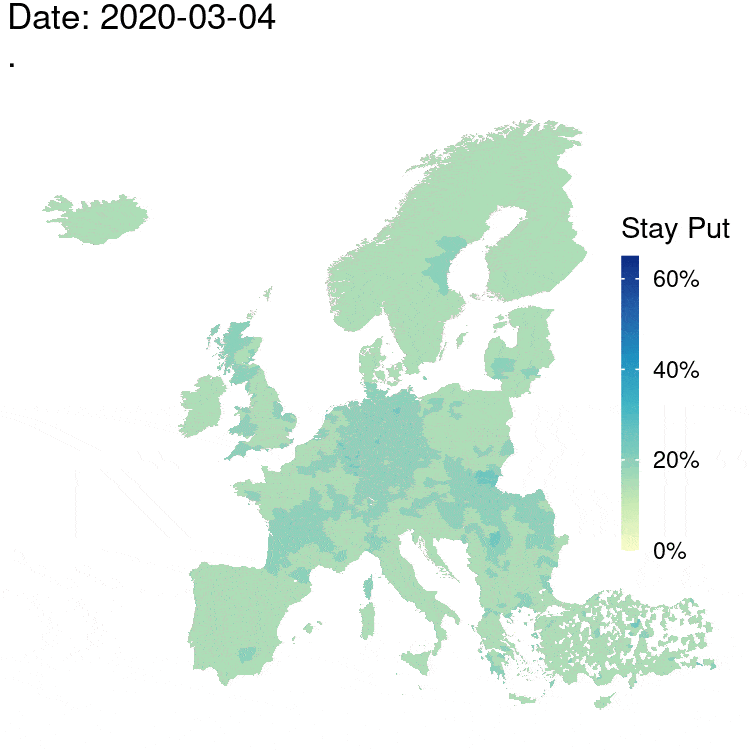 Facebook movement map