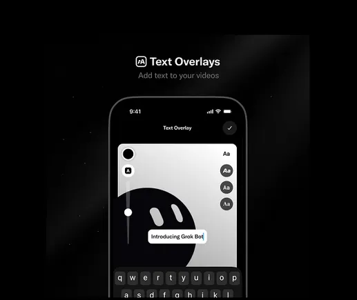 X adds video overlays