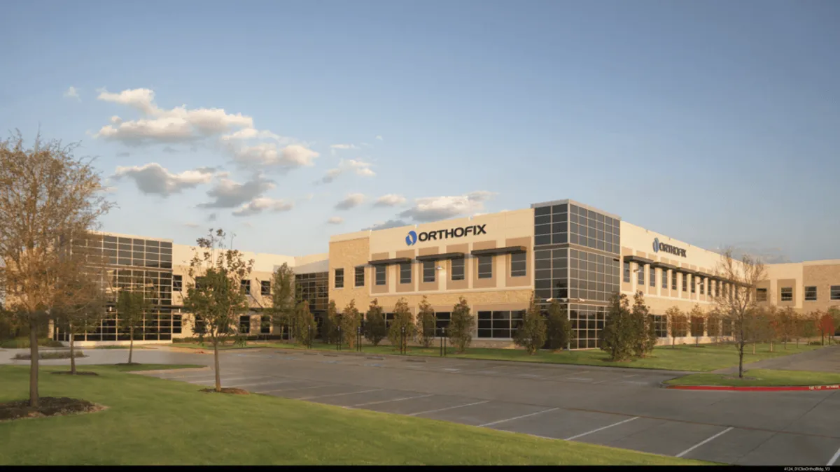 Orthofix's Lewisville, Texas, headquarters.