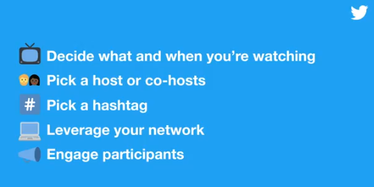 Twitter watch party tips