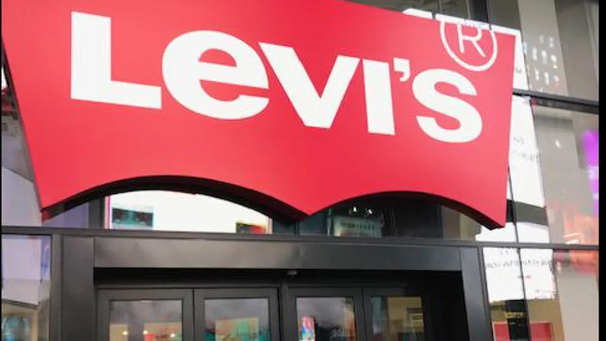 Levi's storefront