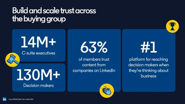 LinkedIn trust signals