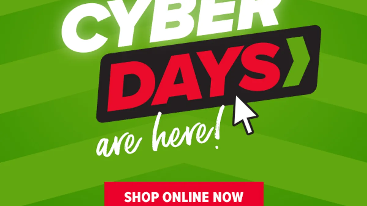 Giant Direct's Cyber Week Sales