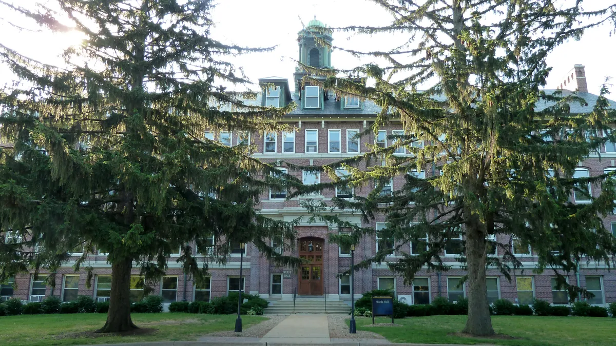 The campus of Mount Mercy University.