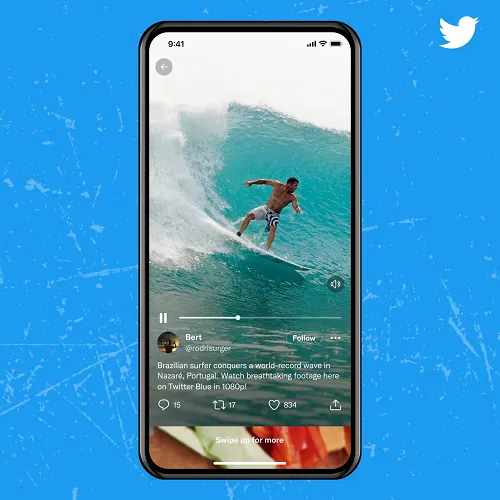 Twitter video update