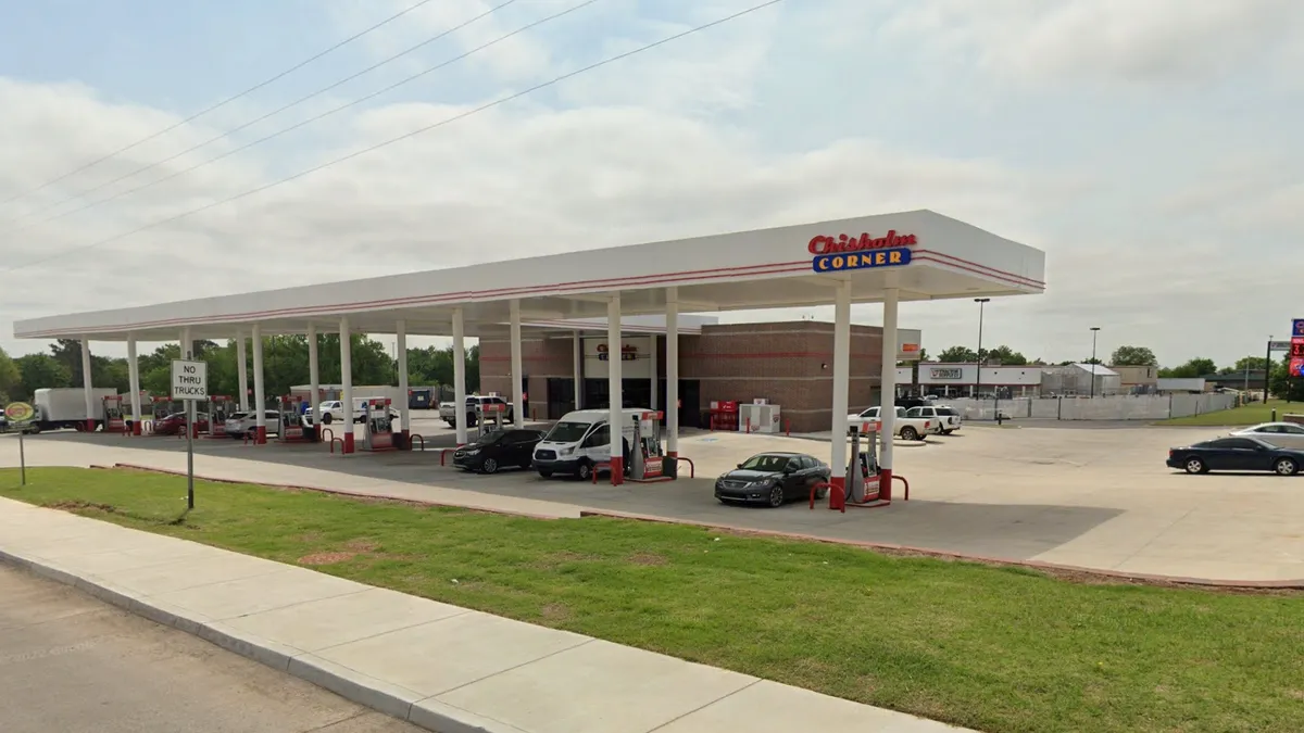 A photo of a Chisholm Corner convenience store.