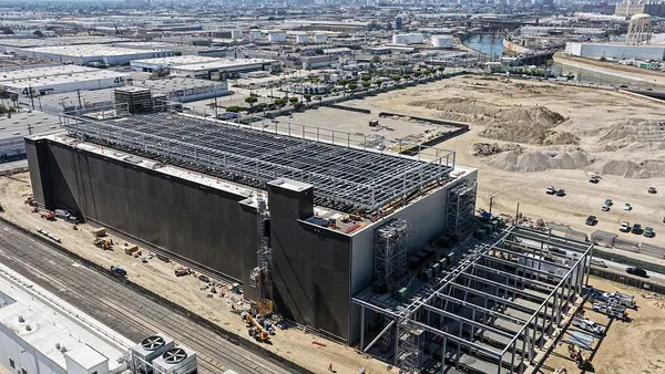 Data center under construction.