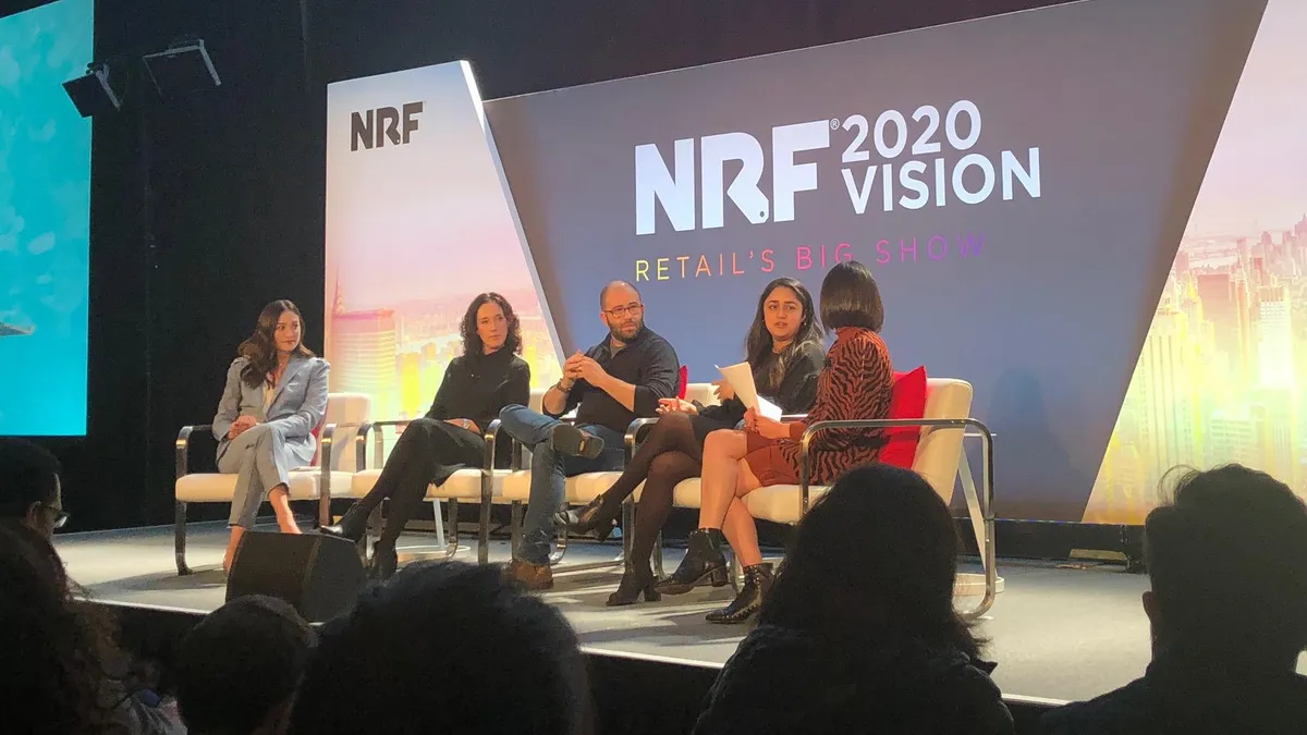 A talk between Facebook, Instagram, Rent the Runway and Sephora at the NRF Big Show 2020