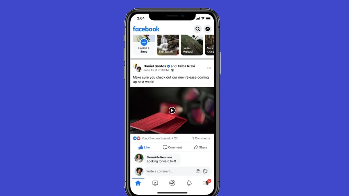 Facebook Creator Collaborations