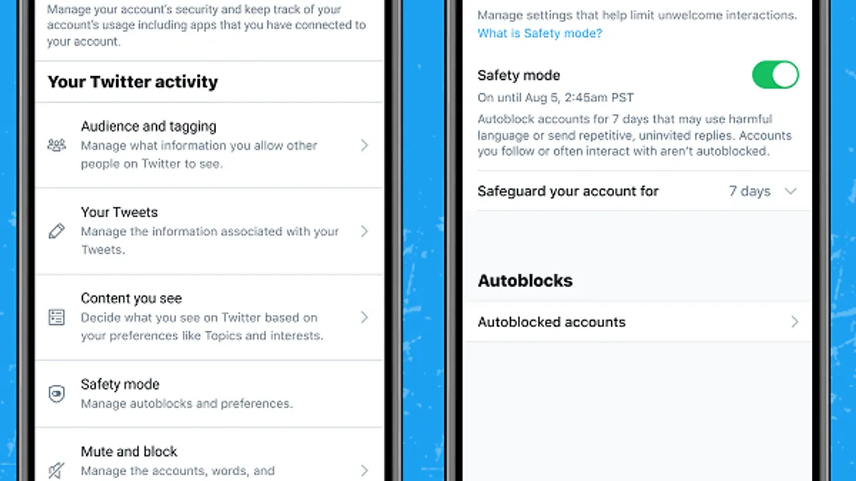 Twitter Safety Mode