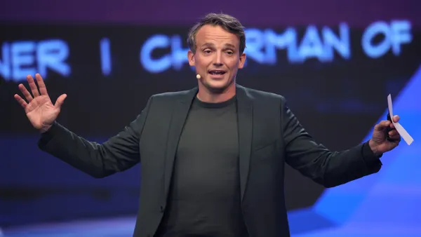 SAP CEO and Executive Board Chairman Christian Klein delivers a speech on May 16, 2024 in Mannheim, Germany.