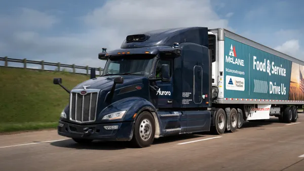 Aurora w McLane trailer