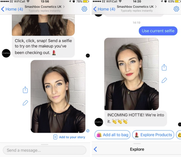 Smashbox chatbot