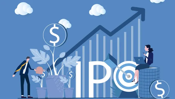 IPO, initial public offering, investment opportunity or make profit from new stock concept.