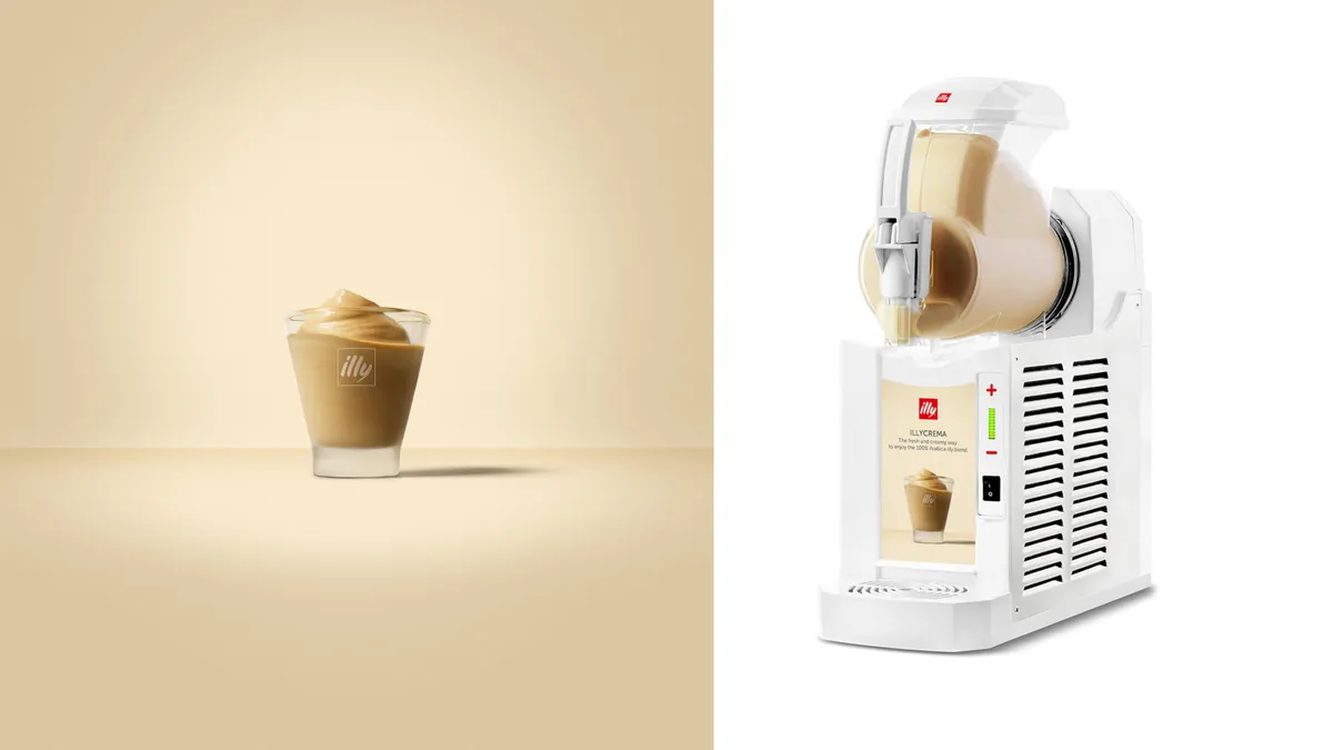 The Weekly Sip Illy debuts frozen coffee in US Torani pours trendy Southern flavor Food Dive