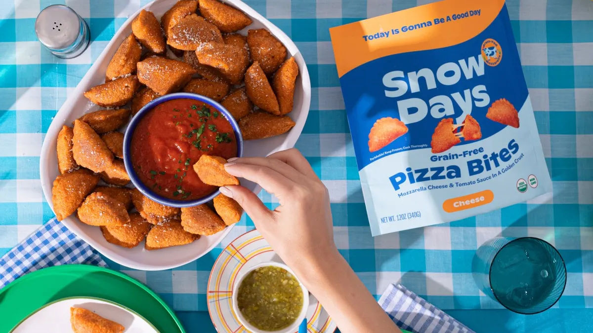 Snow Days, a new frozen snack brand under the HumanCo platform, launched in March 2021.