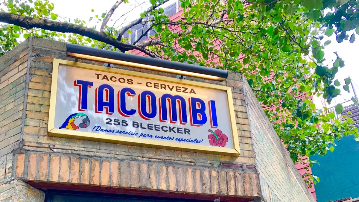 Tacombi, Bleecker Street, New York City, September 2019