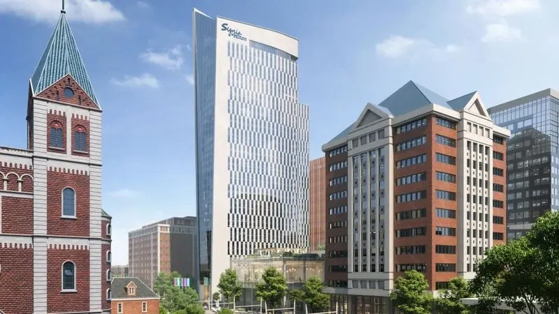 A rendering of Signia by Hilton Indianapolis